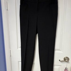 INC International Concepts Elegant Black Straight Leg Pants